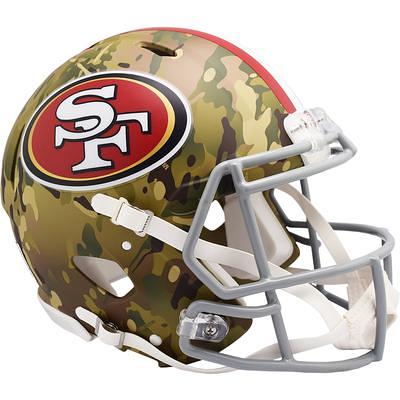 San Francisco Riddell 49ers LUNAR Alternate Revolution Speed Mini Football  Helmet