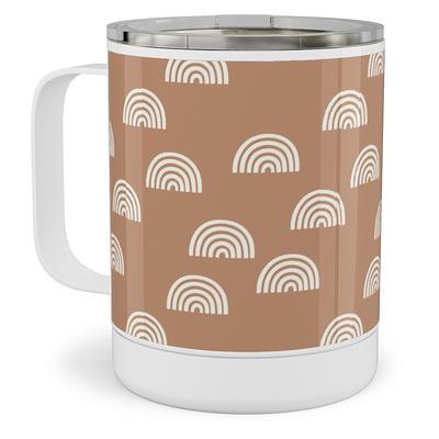 Travel Mugs: Leaf Pile Stainless Steel Mug, 10Oz, Brown - Yahoo Shopping