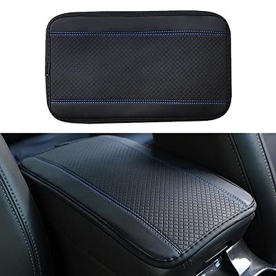  HZYICH Car Seat Gap Filler Pad PU Leather Console Side Pocket  Organizer for Cellphone Wallet Coin Key, Set of 2 : Automotive