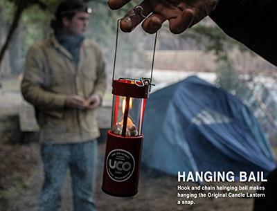 UCO ORIGINAL ALUMINUM COLLAPSIBLE CANDLE LANTERN Camping Heating