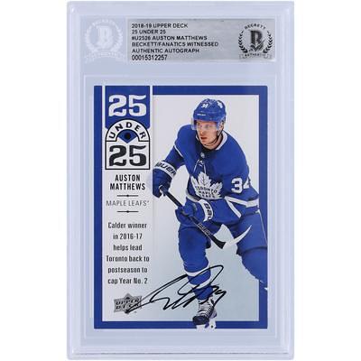 Auston Matthews Toronto Maple Leafs Fanatics Authentic Autographed