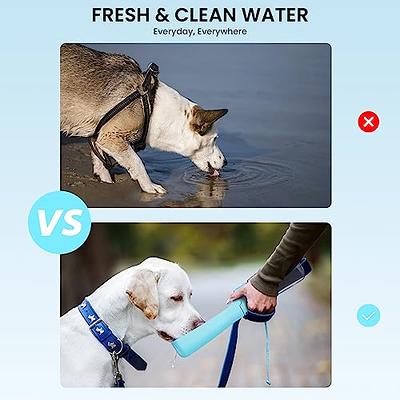 Portable Dog Water Bottle for Walking, 20 oz Dog Water Bowl Dispenser,  Leak-Proof Water Bowl Pet Water Bottle, Dog Travel Water Bottle, Large  Capacity Dog Accessories for Puppy Small Medium Large Dogs