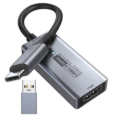 USB-C to HDMI Capture Card for Live Streaming