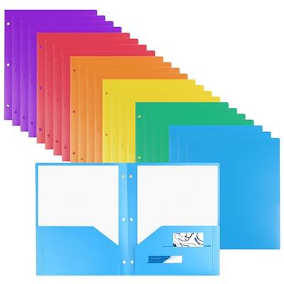 Large-Capacity Transparent Plastic File Folders,Expandable Binder