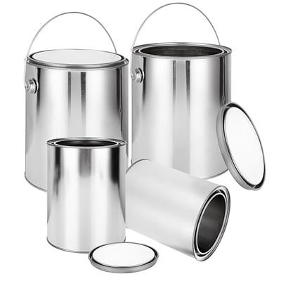 Quart Empty Paint Cans with Lids