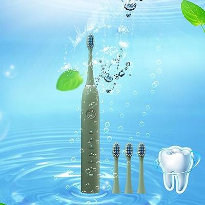 Fufafayo Electric Toothbrush, Electric Toothbrush with 8 Brush Heads,with  Toothbrush Box, 5 Cleaning Modes, Water Proofing IPX7 Water Proofing