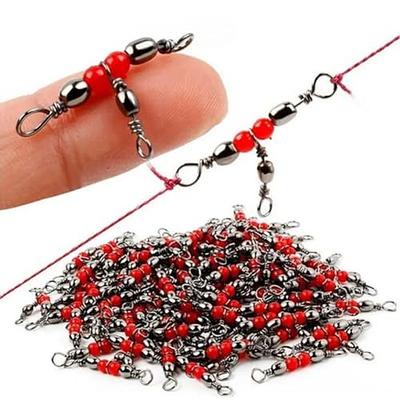 50pcs Fishing 3 Way Swivels Stainless Steel Cross-Line Barre Swivel T-Turn  Triple Swivel Fishing Lure Connector Saltwater Freshwater Fishing Tackle  Accessories Black Nickel Fishing Swivel #2 - Yahoo Shopping