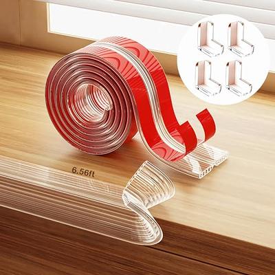 Baby Proofing, Tables Corner Guards Baby Child Safety, 20ft(6m) Soft Bumper  Strip Furniture Clear Toddler Edge Corner Protectors, Desk Edge Cushion