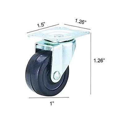 Self Adhesive Base Roller Mini Swivel Wheels Universal Wheel