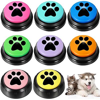 PETGEEK Automatic Dog Treat Dispenser, Dog Puzzle Memory Training Activity  Toy- IQ Training Dog Button Feeder, Remote Dog Button Treat Dispenser for