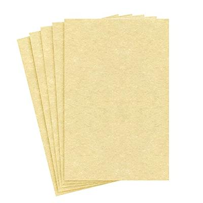 Ancient Gold Parchment Cardstock – Great for Certificates, Menus