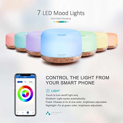 ASAKUKI Smart Wi-Fi Essential Oil Diffuser, App and Voice Control  Compatible with Alexa, 500ml Aromatherapy Humidifier for Relaxing  Atmosphere in Home Office Bedroom Gold - Yahoo Shopping