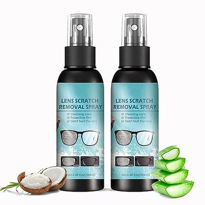 Lens Scratch Remover Spray - Eye Glasses Lens Cleaner, Glasses Lens Scratch  Repair, Eye Glass Windshield Glass Repair Liquid, Screen and Eyeglass  Cleaner, for Screen Cleaner Tools : Buy Online at Best