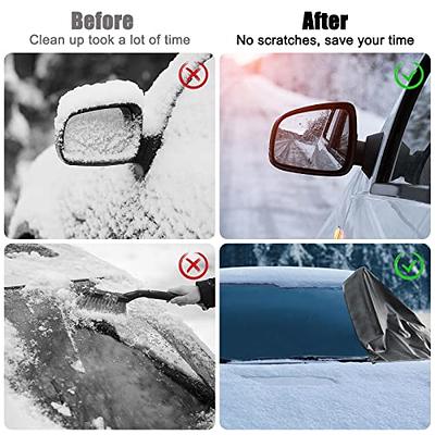 Car Windshield Snow Cover Ice Shield FrostGuard Window Shade Fits Mazda  Vehicles