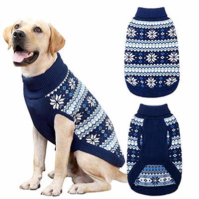 Medium Dog Pullover, Knitted Dog Sweater