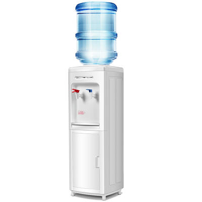 Water Cooler Dispenser for 5 Gallon Bottles, Top Loading Hot & Cold Water  Freestanding Electric Water Cooler Machine with Child Safety Lock Perfect