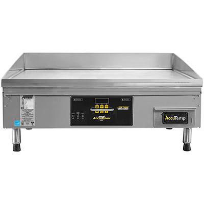 Avantco EG24N 24 Electric Countertop Griddle - 208/240V, 2675W-3560W