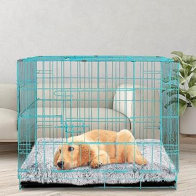 JOEJOY Dog Bed Crate Pad, Ultra Soft Calming Dog Crate Bed Washable  Anti-Slip Kennel Crate Mat for Medium Small Dogs, Dog Mats for Sleeping and  Anti