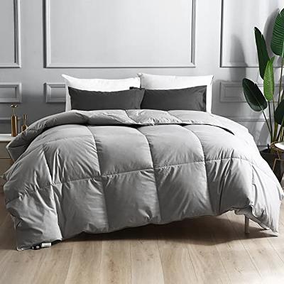 Bedsure Queen Comforter Duvet Insert with Corner Tabs Bundle Linen Cotton  Duvet Cover Queen Size Set