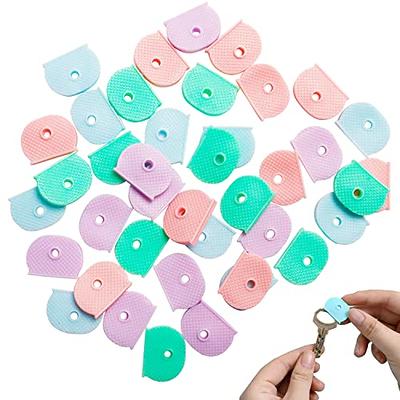 iplusmile 10 Pack Key Caps Covers Tags, Cute Flower Rubber Key