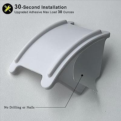  36 Pieces Adhesive Hat Hooks for Wall Clear Minimalist