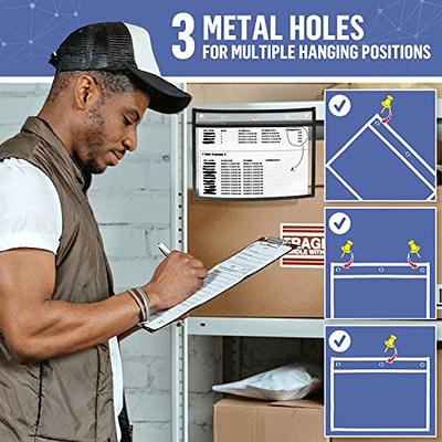 5 Pack Horizontal Job Ticket Holders 8.5x11 - Landscape Shop Ticket Holders  8 1/2 x 11 - Work Order Plastic Sleeves for Documents - Dry Erase Pocket  Sleeves - Dry Erase Sleeves Clear Pocket Sleeves - Yahoo Shopping