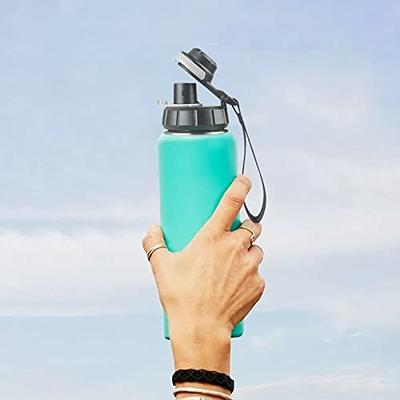 Simple Modern Summit Water Bottle + Extra Lid - Wide Mouth Vacuum