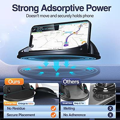 Cell Phone Holder for Car Universal Silicone Anti-Slip Stable Car Phone  Mount