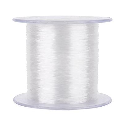 0.6mm Elastic Stretch Thread for Bracelets, 3 Rolls Elastic Bead Cord,  Stretchy Bracelet String Crystal String Bead Cord for Bracelet, Beading and