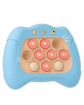 PUSSAN Pop Fidget Games for Kids, Electronic Fidget Pop Quick Push Bubbles  Light-up Game, Toy