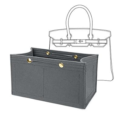 LEXSION Purse Organizer Insert for Handbags, Felt Bag Organizer for Birkin  35, Tote Bag Organizer Insert 8033 Grey Large - Yahoo Shopping