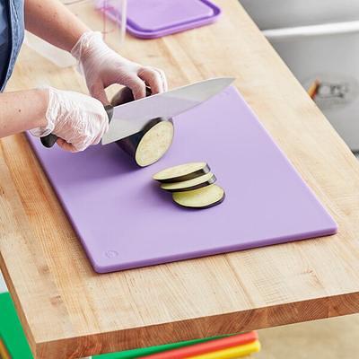 Choice 24 x 18 x 1/2 Brown Polyethylene Cutting Board