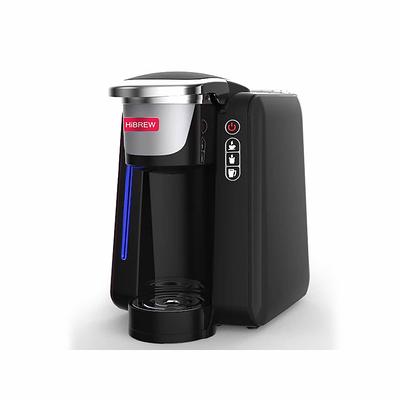 HiBREW Coffee Maker Programmable Single Serve Pod Coffee Maker - Black -  Yahoo Shopping