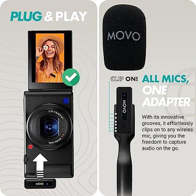 EDGE-OP-DUO | Dual Wireless Lapel Mic System for Osmo Pocket 1 & 2 | Movo