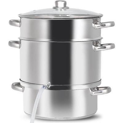 Big 6.3-liter 7-quart Stainless Steel Whistling Tea Kettle Pot