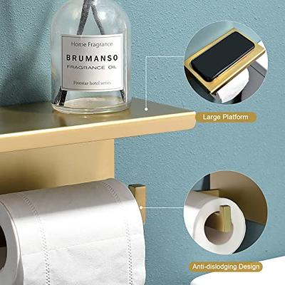 Modern Toilet Paper Holder With Shelf, Paper Towel Holder, Bathroom  Accessories, Bathroom Shelf, Bathroom Decor 