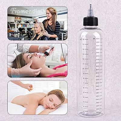 150ml Salon Hair Color Measuring Applicator Bottle Scale Hairdressing Tool