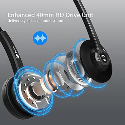 Earbay Trucker Bluetooth Headset, Wireless Headset with Microphone