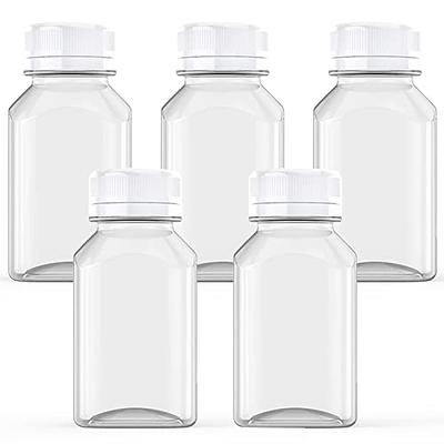 Lallisa 36 Pcs Plastic Juice Bottles Bulk with Caps Leakproof Reusable  Juice Bottles Empty Clear Water Bottles Beverages Drink Containers Mini  Fridge Bottles for Juicing Smoothies Milk (Black,12 oz) - Yahoo Shopping