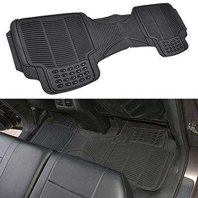 Motor Trend FlexTough Car Floor Mats Contour Liners - Heavy Duty Deep Dish Rubber  Mats for Car & SUV, (Odorless) 