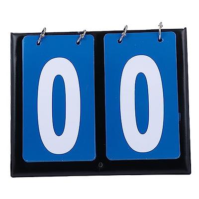 Tabletop Scoreboard Score Keeper for Basketball Indoor Outdoor Sports