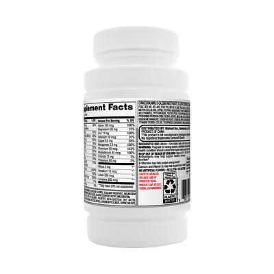 Equate Complete Multivitamin/Multimineral Supplement Tablets