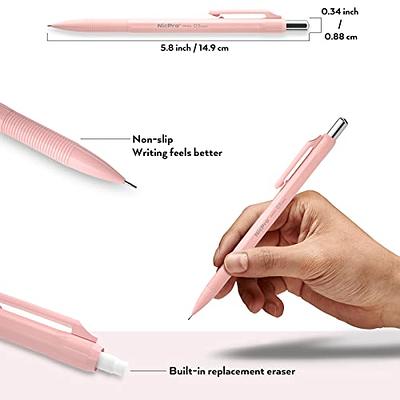 Nicpro 10 PCS 0.5 mm Mechanical Pencils Set with Case, Pastel Aestheti