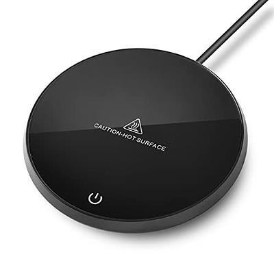 3-in-1 Qi Wireless Charging Pad with Mug Warmer & Can Cooler