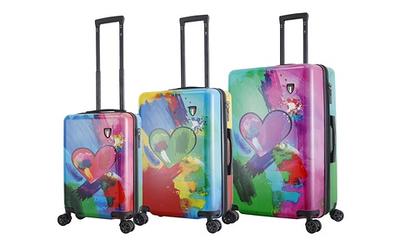 TUCCI Italy VORTICE II 20 Art Design Travel Luggage Suitcase