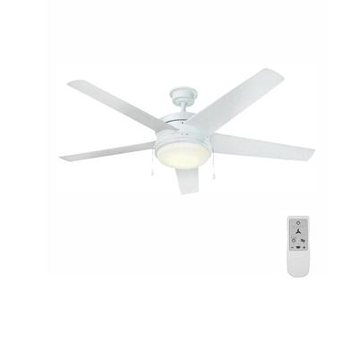 Home Decorators Collection Trudeau 60 In Led Matte Black Ceiling Fan With Light And Remote Control Works Google Alexa Yahoo Ping - Home Decorators Collection Trudeau Ceiling Fans