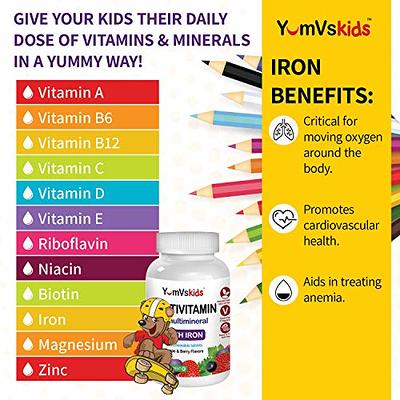 multivitamins for kids with iron