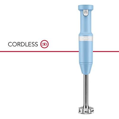 TRU Cordless Rechargeable 2 Speed Immersion Blender