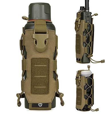 Tactical Molle Admin Pouch and Water Bottle Holster £¬Multipurpose EDC Pouch  Gadget Tool Bag Utility Waist Bag Cellphone Holster with Shoulder Strap Set  of 2 - Yahoo Shopping