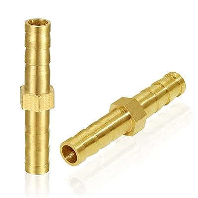 LTWFITTING 5/16 in. I.D. Brass Hose Barb Splicer Fittings (10-Pack